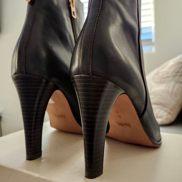 Coach "Jemma" Leather Ankle Booties | Gently Pre-Owned| sz 9 - Picture 7 of 8